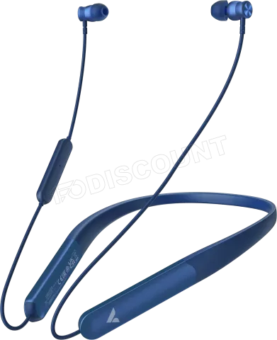 Photo de Ecouteurs intra-auriculaire avec micro Verbatim TruSound Pro (Bleu)