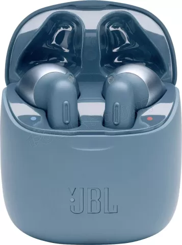 Photo de Ecouteurs intra-auriculaires Bluetooth JBL Tune 220 TWS (Bleu)