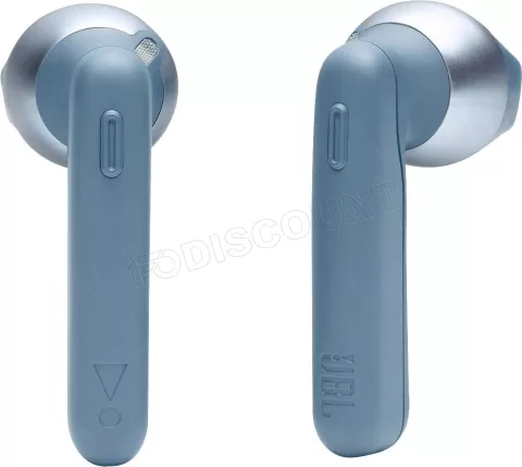 Photo de Ecouteurs intra-auriculaires Bluetooth JBL Tune 220 TWS (Bleu)