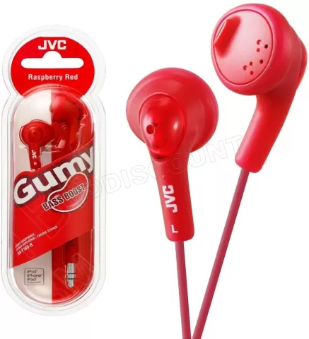 Photo de Ecouteurs intra-auriculaires JVC HA-F160 (Rouge)