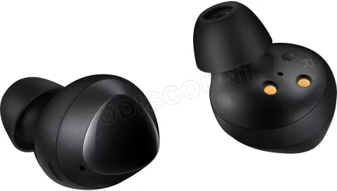 Ecouteurs intra-auriculaires sans fil avec micro Samsung Galaxy Buds (Noir)  à prix bas