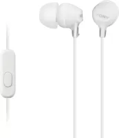 Photo de Ecouteurs intra-auriculaires Sony MDR-EX15AP (Blanc)