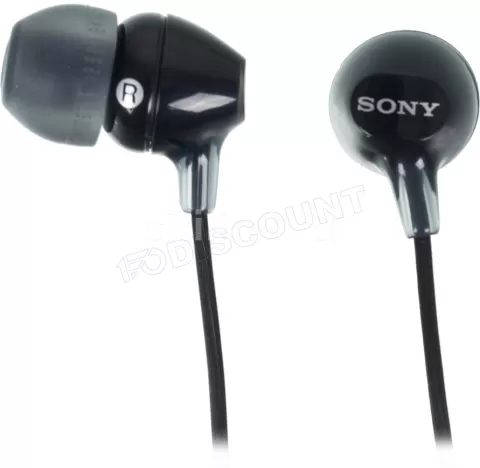 Photo de Ecouteurs intra-auriculaires Sony MDR-EX15LP (Noir)