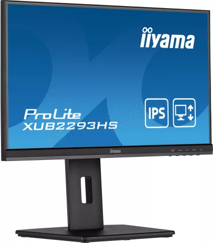 Photo de Ecran 21.5" Iiyama Prolite XUB2293HS-B3 Full HD (Noir)