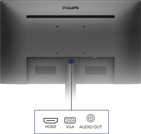 Photo de Ecran 22" Philips 221V8 Full HD (Noir)