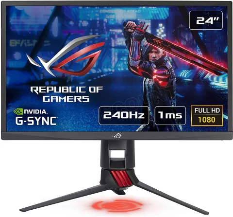 Photo de Ecran 24" Asus Rog Strix XG248Q Full HD 240Hz (Noir)