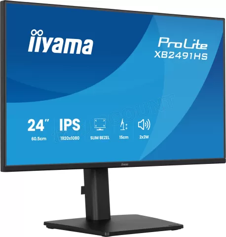 Photo de Ecran 24" Iiyama ProLite XB2491HS-B1 Full HD 120Hz (Noir)