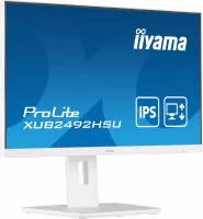 Photo de Ecran 24" Iiyama ProLite XUB2492HSU-W5 Full HD (Blanc)