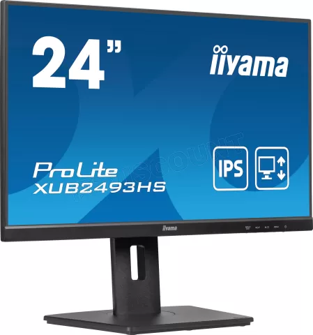 Photo de Ecran 24" Iiyama ProLite XUB2493HS-B6 Full HD 100Hz (Noir)