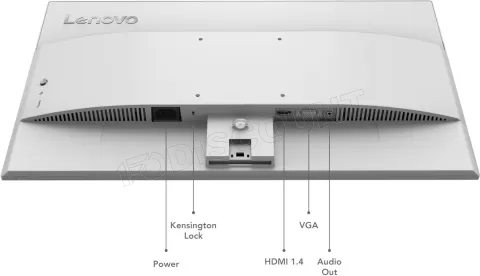 Photo de Ecran 24" Lenovo L24-45 Full HD 144Hz (Blanc)