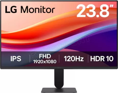 Photo de Ecran 24" LG 24U411A-B Full HD 120Hz (Noir)