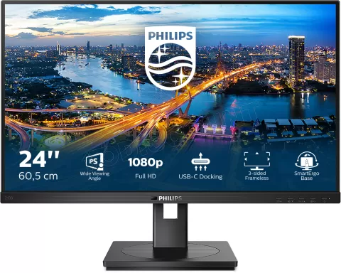 Photo de Ecran 24" Philips B-line 243B1 Full HD (Noir)