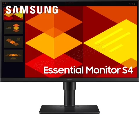 Photo de Ecran 24" Samsung Essential S4 S40GD Full HD 100Hz (Noir)