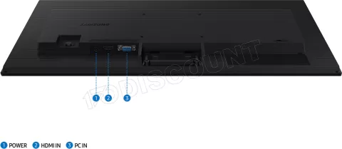 Photo de Ecran 24" Samsung Essentiel S3 S30GD Full HD 100Hz (Noir)
