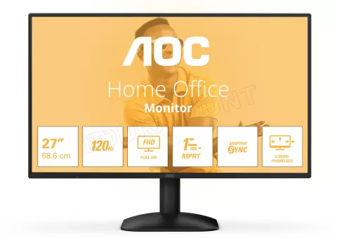 Photo de Ecran 27" AOC Basic B3 27B31H Full HD 120Hz (Noir)