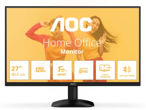 Photo de Ecran 27" AOC Basic B3 27B35HM Full HD 100Hz (Noir)