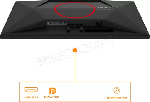 Photo de Ecran 27" AOC Gaming G4 27G4HRE Full HD 200Hz (noir)