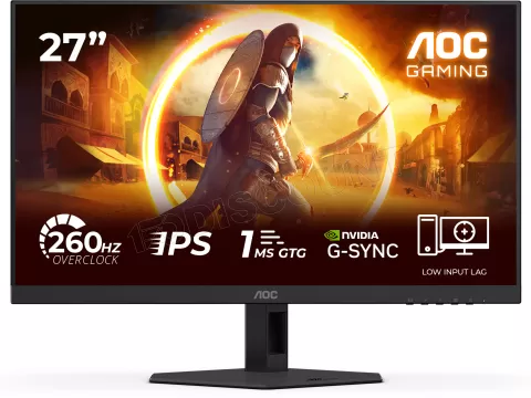 Photo de Ecran 27" AOC Gaming G4 27G4ZRE Full HD 260Hz (Noir)