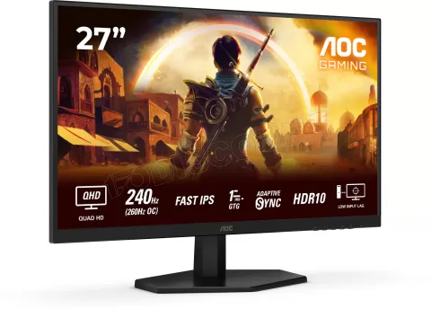 Photo de Ecran 27" AOC Gaming G4 Q27G42ZE Quad HD 240Hz (Noir)
