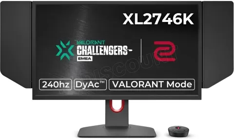 Photo de Ecran 27" BenQ Zowie XL2746K Full HD 240Hz (Noir)