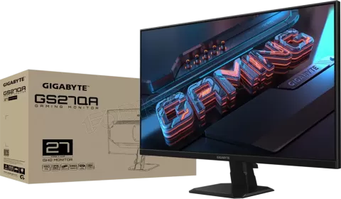 Photo de Ecran 27" Gigabyte GS27QA Quad HD 180Hz (Noir)