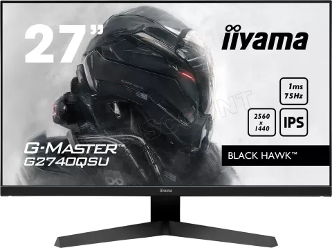 Photo de Ecran 27" Iiyama G-Master Black Hawk G2740QSU-B1 Quad HD (Noir)