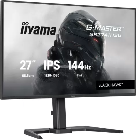 Photo de Ecran 27" Iiyama G-Master Black Hawk GB2741HSU-B1 Full HD 144Hz (Noir)