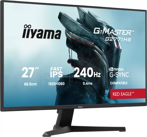 Photo de Ecran 27" Iiyama G-Master Red Eagle G2771HS-B1 Full HD 240Hz (Noir)
