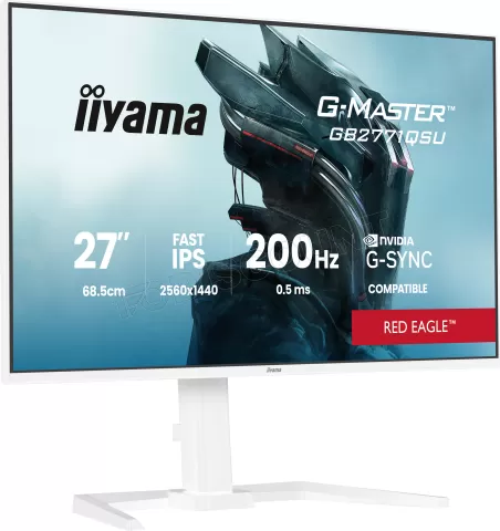 Photo de Ecran 27" Iiyama G-Master Red Eagle GB2771QSU-W1 Quad HD 200Hz (Noir)