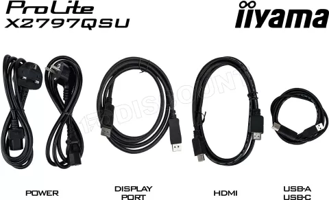 Photo de Ecran 27" Iiyama ProLite X2797QSU-B1 Quad HD (Noir)