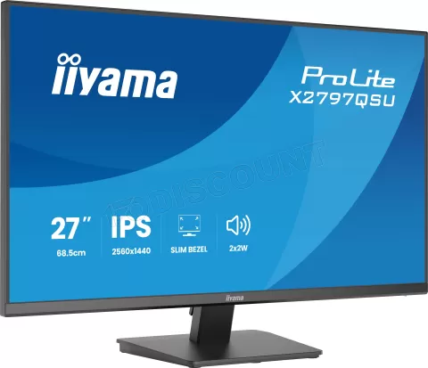 Photo de Ecran 27" Iiyama ProLite X2797QSU-B1 Quad HD (Noir)