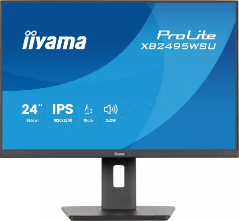 Photo de Ecran 27" Iiyama ProLite XB2495WSU-B1 WUXGA (Noir)