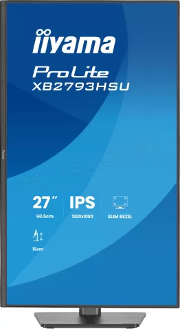 Photo de Ecran 27" Iiyama ProLite XB2793HSU-B1 Full HD 120Hz (Noir)