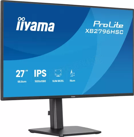 Photo de Ecran 27" Iiyama ProLite XB2796HSC-B1 Full HD 144Hz (Noir)