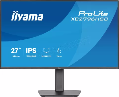 Photo de Ecran 27" Iiyama ProLite XB2796HSC-B1 Full HD 144Hz (Noir)
