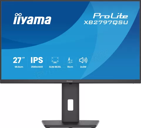 Photo de Ecran 27" Iiyama ProLite XB2797QSU-B1 Quad HD (Noir)