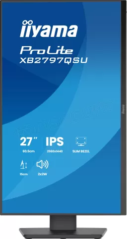 Photo de Ecran 27" Iiyama ProLite XB2797QSU-B1 Quad HD (Noir)