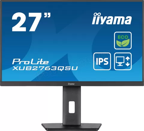 Photo de Ecran 27" Iiyama ProLite XUB2763QSU-B1 Quad HD 100Hz (Noir)