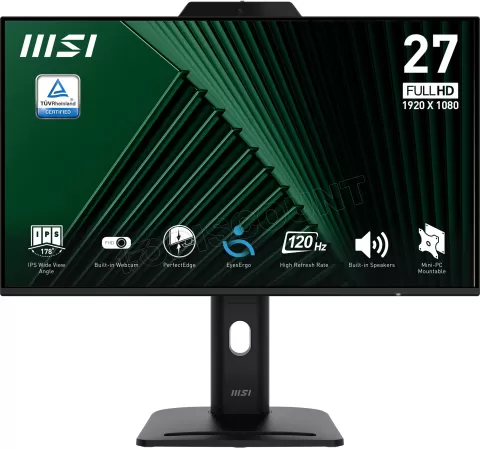 Photo de Ecran 27" MSI Pro MP272PMG Full HD 120Hz (Noir)