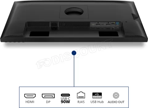 Photo de Ecran 27" Philips 3000 27B2U3601 Quad HD 120Hz (Noir)
