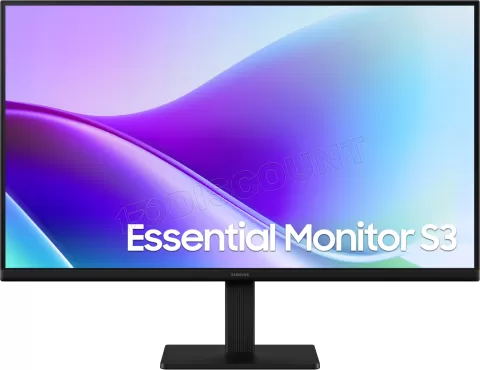 Photo de Ecran 27" Samsung Essential Monitor S3 S32GF Full HD 120Hz (Noir)