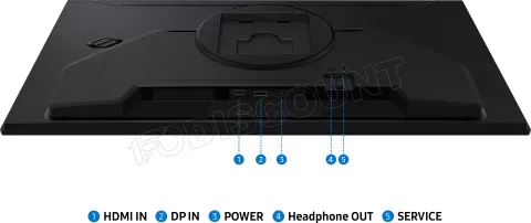 Photo de Ecran 27" Samsung Odyssey G4 G40H Full HD 300Hz (Noir)