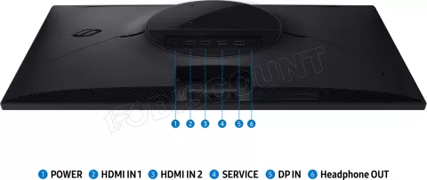 Photo de Ecran 27" Samsung Odyssey G5 G53F Quad HD 200Hz (Noir)
