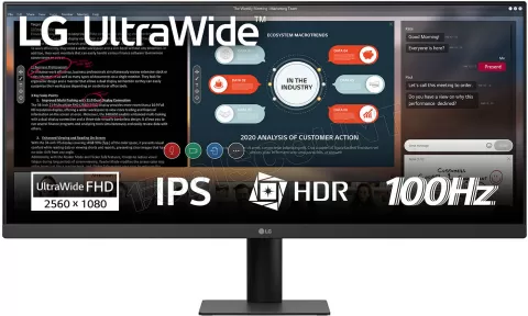 Photo de Ecran 29" LG UltraWide 29U511A-B Wide Full HD 100Hz (Noir)