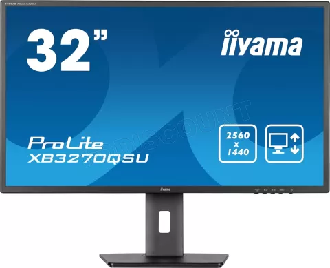 Photo de Ecran 32" Iiyama ProLite XB3270QSU-B1 Quad HD 100Hz (Noir)