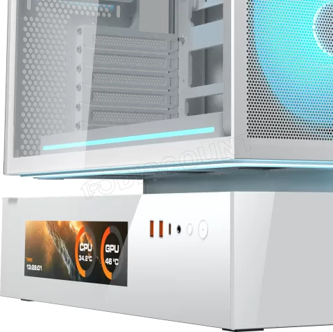 Photo de Ecran 9" pour boitier Cougar CFV235 (Blanc)