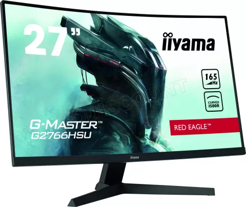 Photo de Ecran incurvé 27" Iiyama G-Master Red Eagle G2766HSU-B1 Full HD 165Hz (Noir)