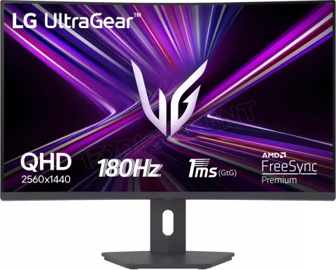 Photo de Ecran incurvé 32" LG UltraGear 32G600A-B Quad HD 180Hz (Noir)