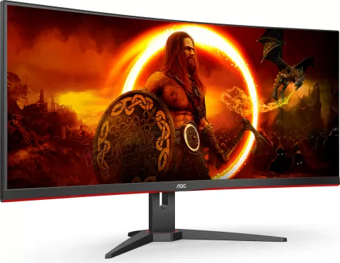 Photo de Ecran incurvé 34" AOC Agon CU34G2XE UWQHD 144Hz (Noir)