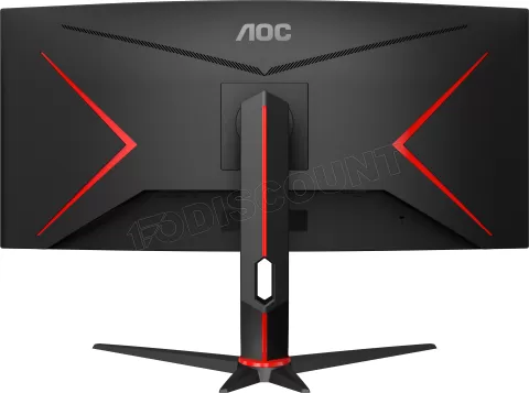 Photo de Ecran incurvé 34" AOC Gaming CU34G2X UWQHD (Noir) 144Hz